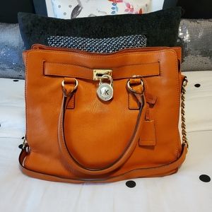 Michael Kors Hamilton Leather Hamilton Tote